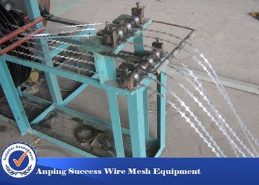 중국 80-100kg/h 콘세르티나 안전 울타리 생산을 위한 와이어 만드는 기계 맞춤형 솔루션 협력 업체